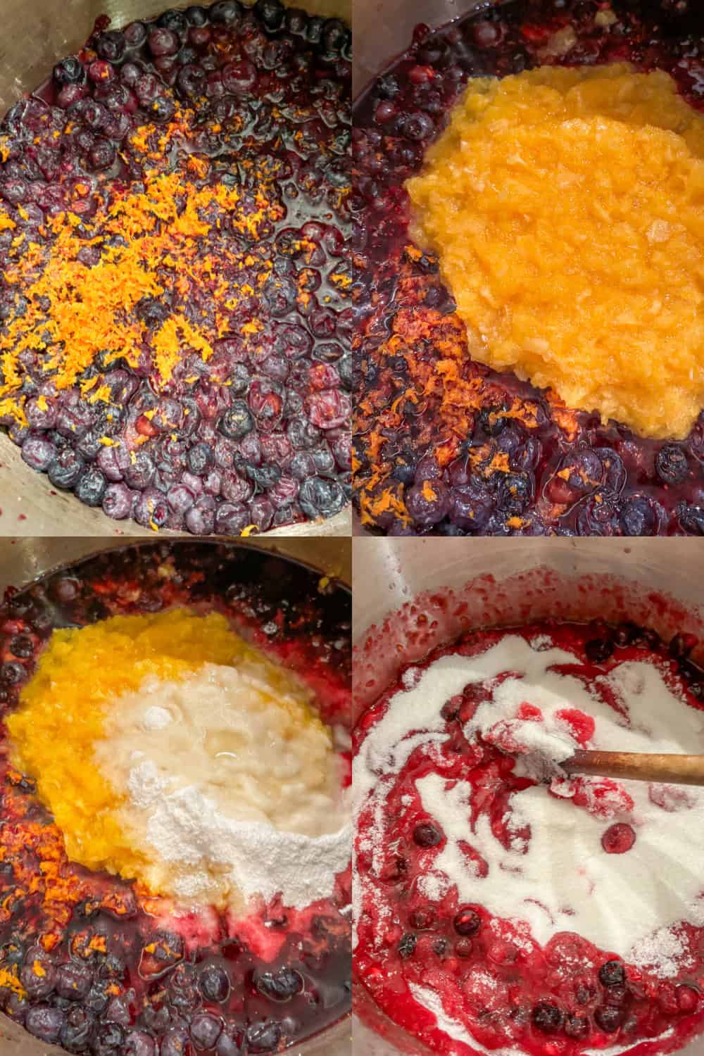 blueberry orange jam steps