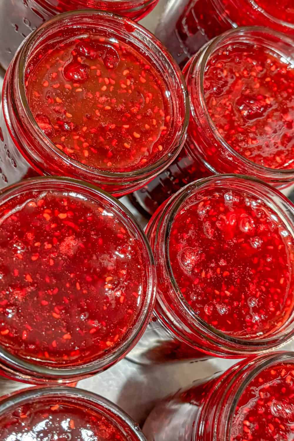 raspberry orange jam homemade christmas jam filled jars