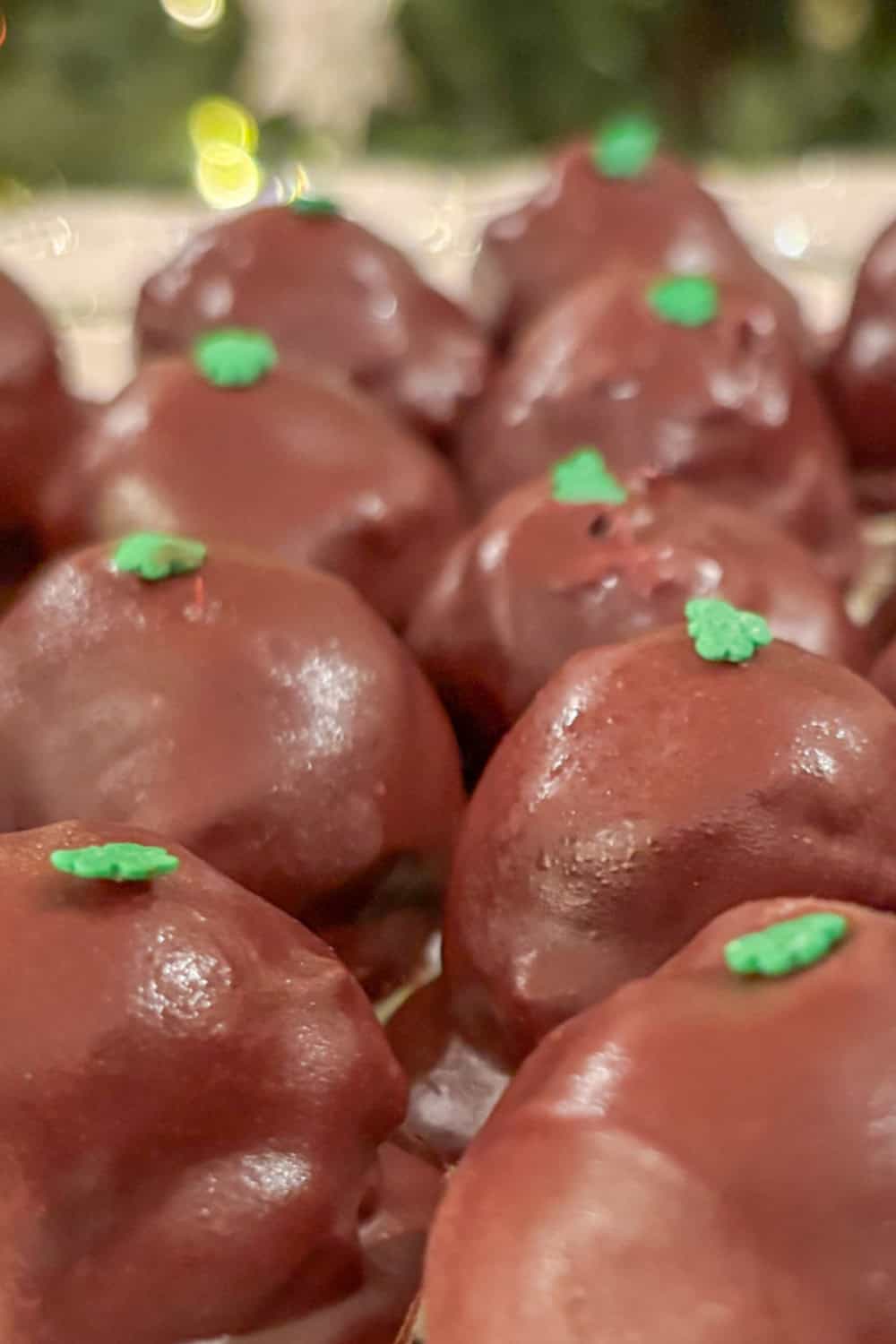 mint chocolate truffles easy mint desserts