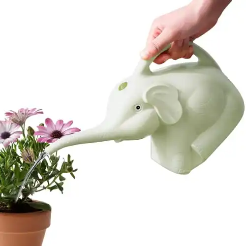 Elephant Watering Can with Long-Mouth- Animal Watering Can | Long Spout Water Can | Plant Watering Can Decorative for Watering Plants, Fruit, Flower 30 12 18cm