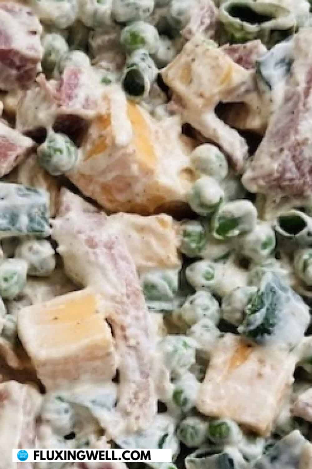 father's day picnic food ham pea salad