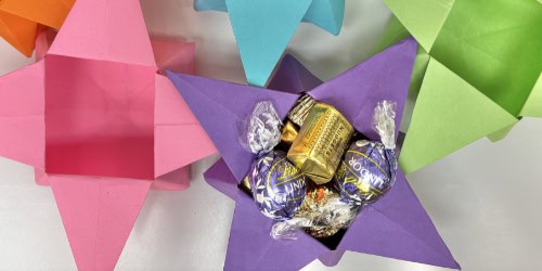 Origami candy box DIY assorted colors