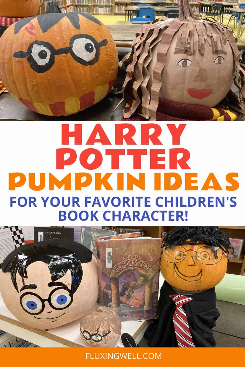 Pumpkin Characters from Books Harry Potter Pumpkins