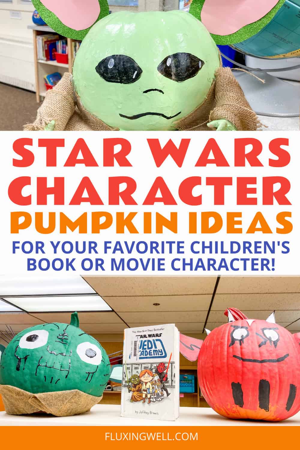 Pumpkin Characters from Books star wars