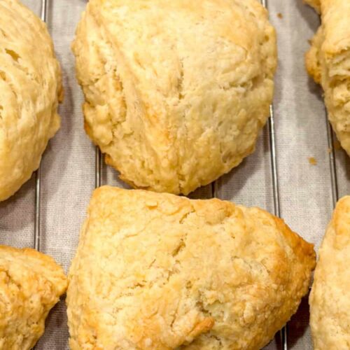 tea party scones freshly baked