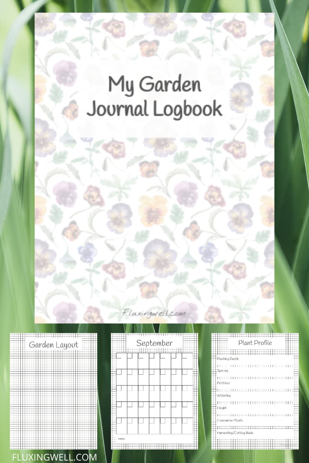 Seed Exchange Library Garden Journal Logbook
