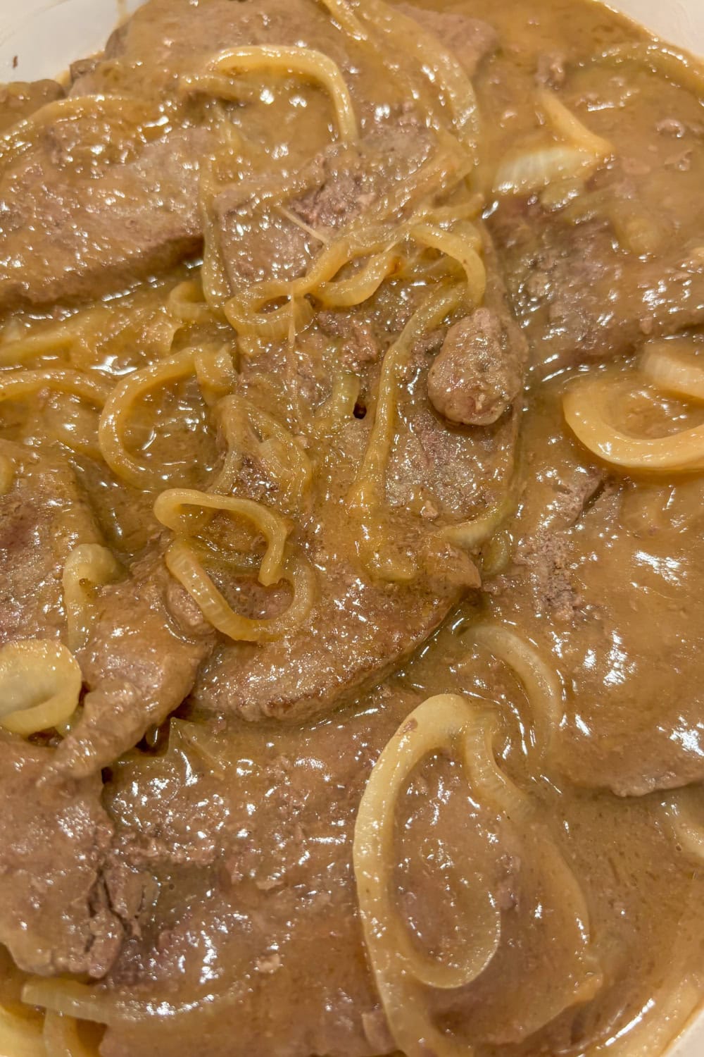 liver and onions with gravy