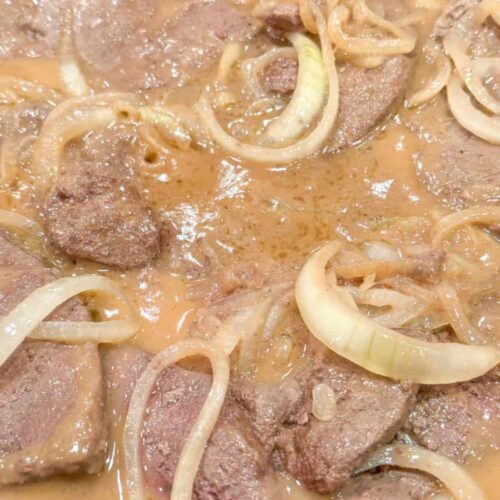liver and onions with gravy