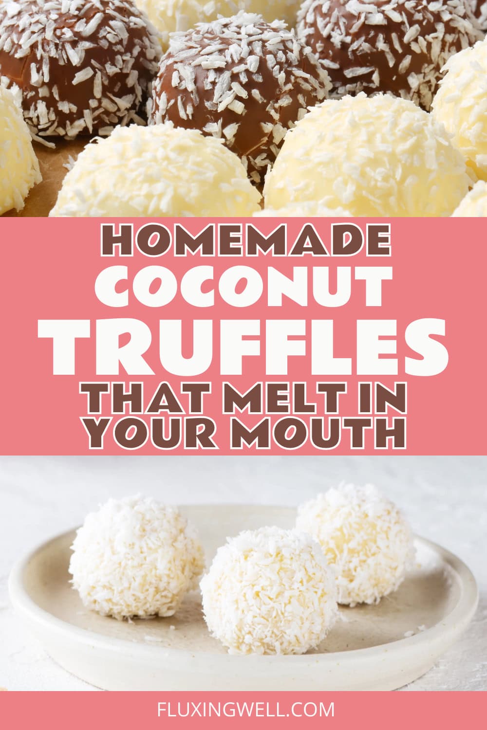 Gourmet Chocolate Truffles coconut truffles