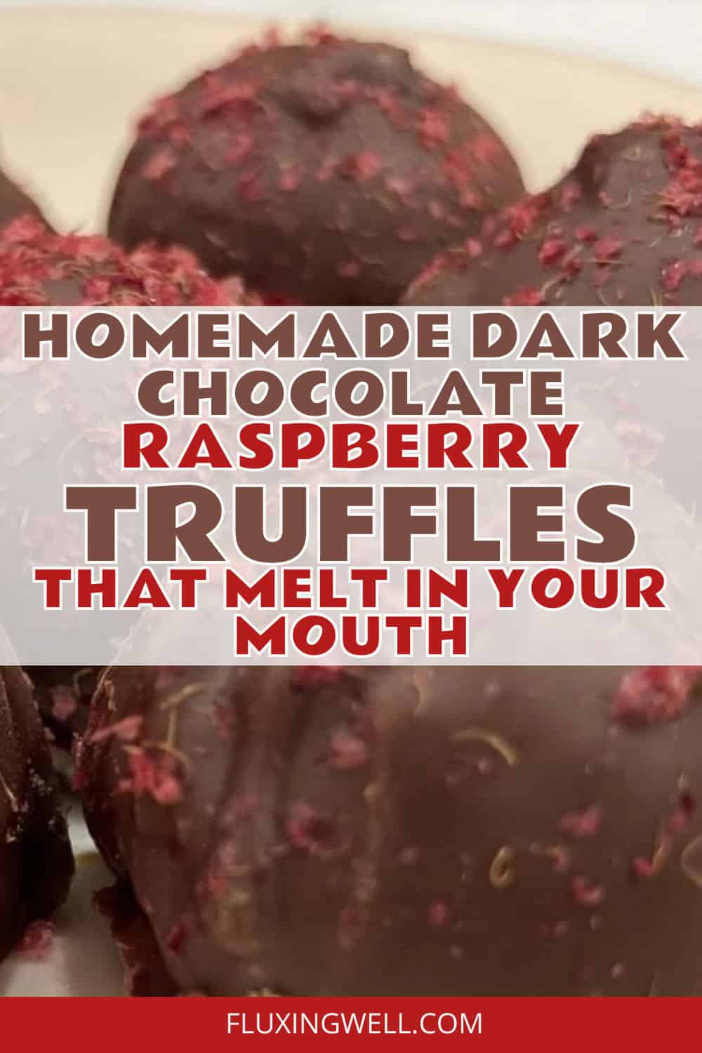 Gourmet Chocolate Truffles raspberry truffles