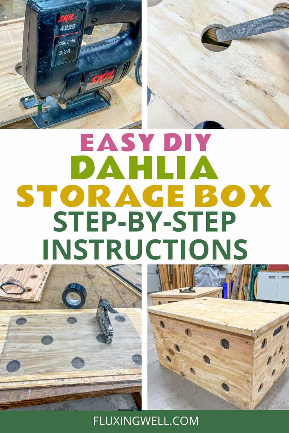 dahlia storage boxes instructions