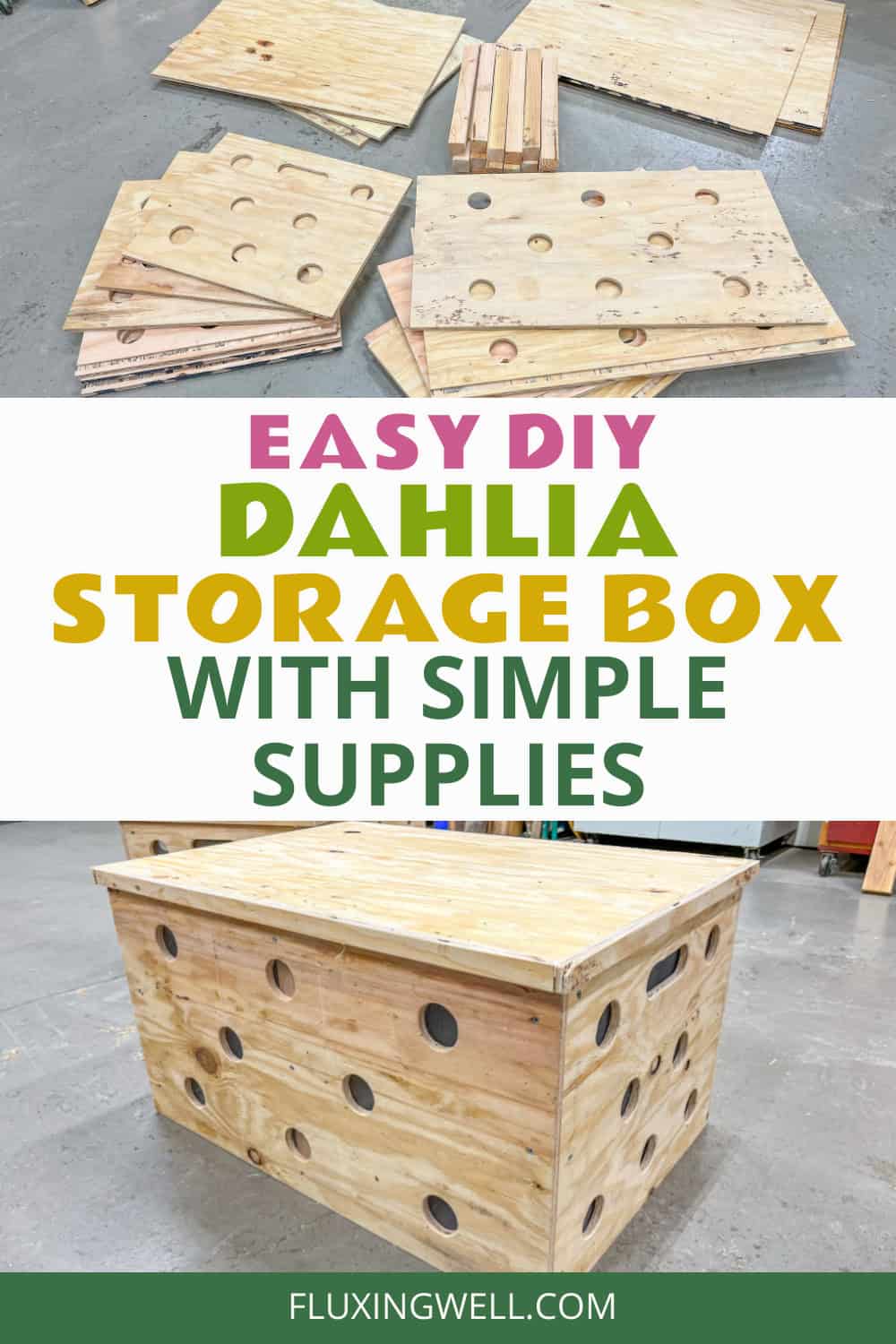 dahlia storage boxes supplies