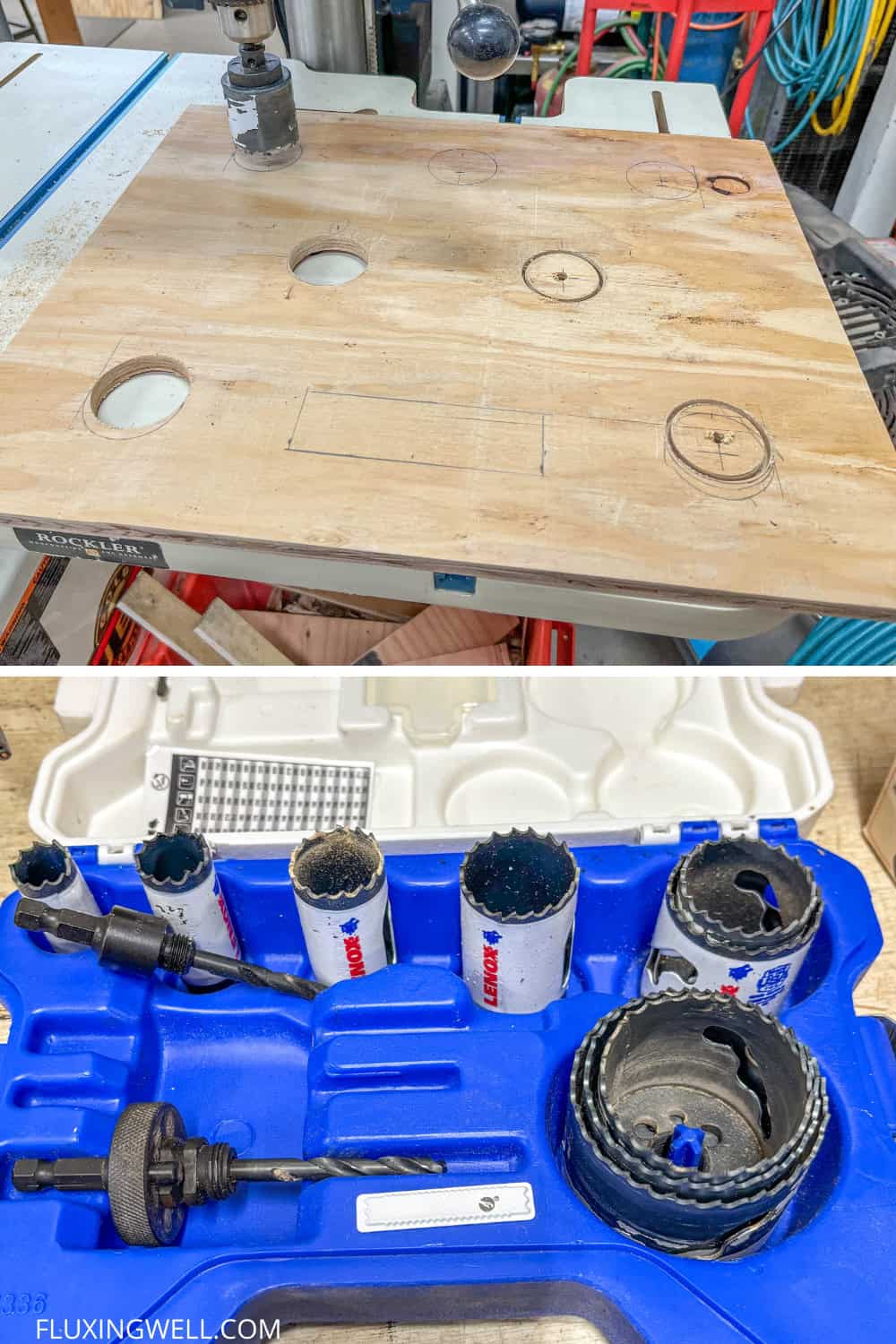 dahlia storage boxes cutting holes