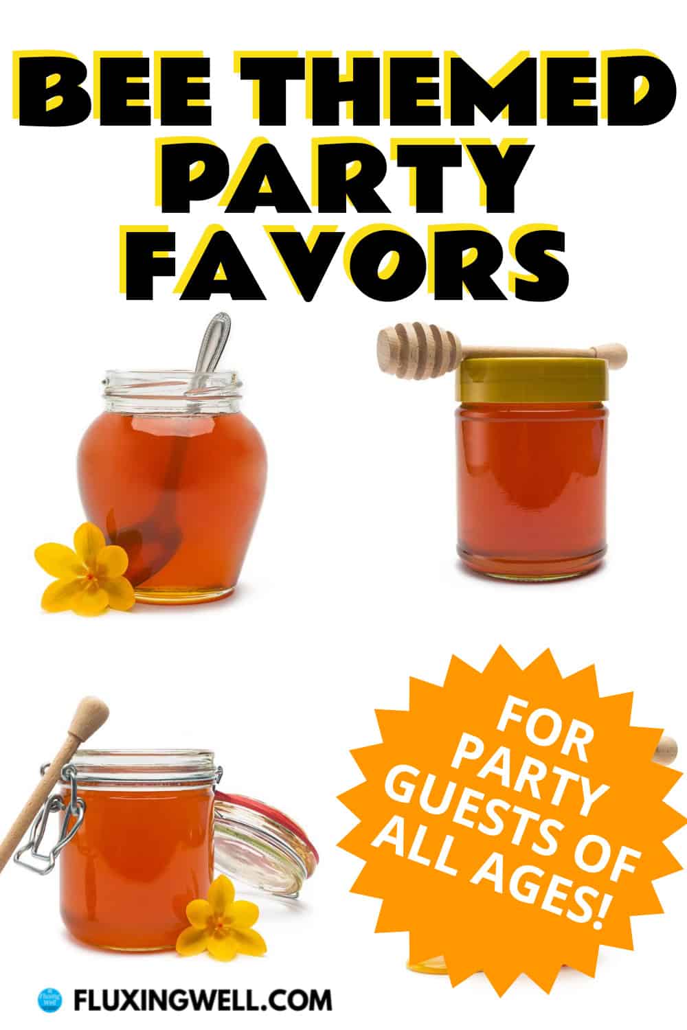 bee themed party ideas favors