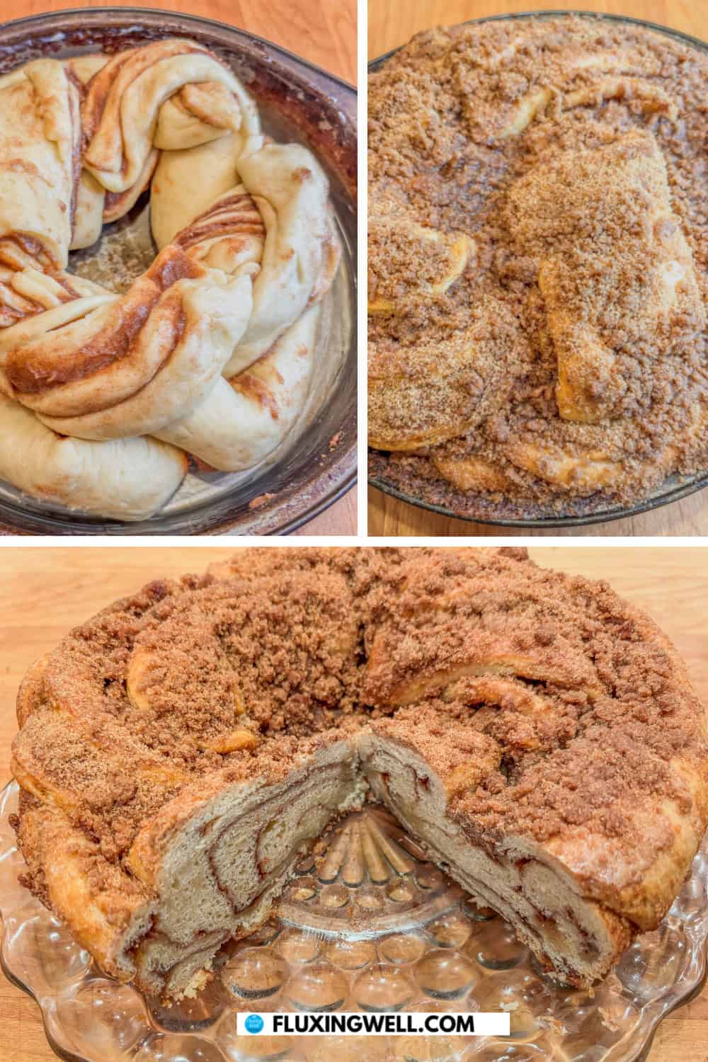 cinnamon babka cake instructions
