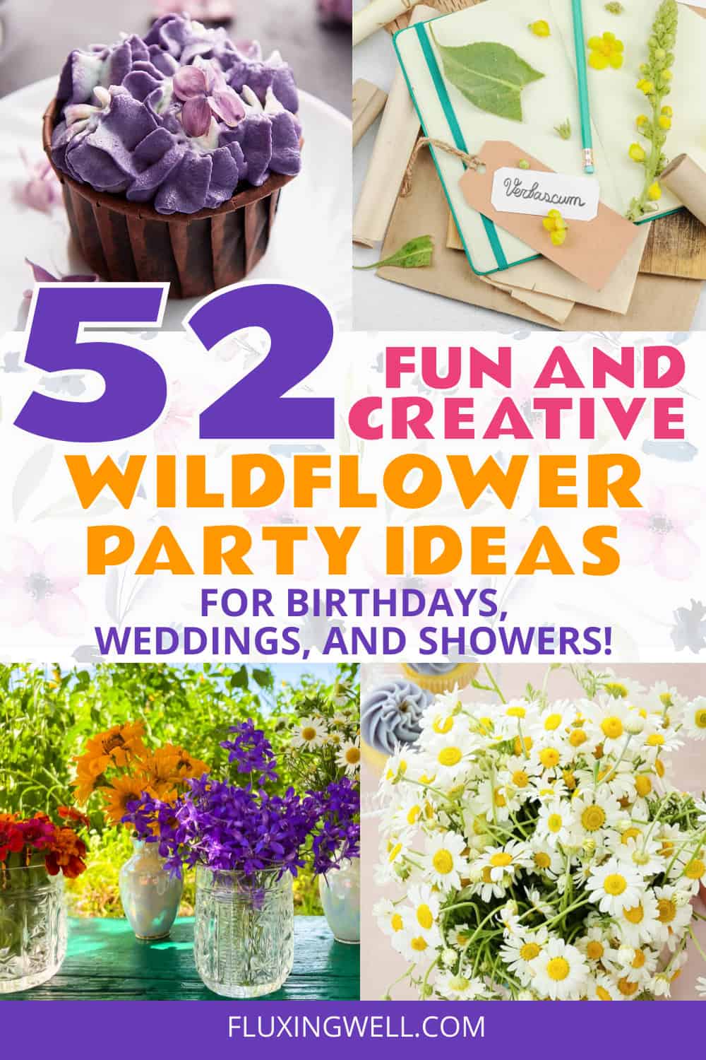 wildflower themed party ideas
