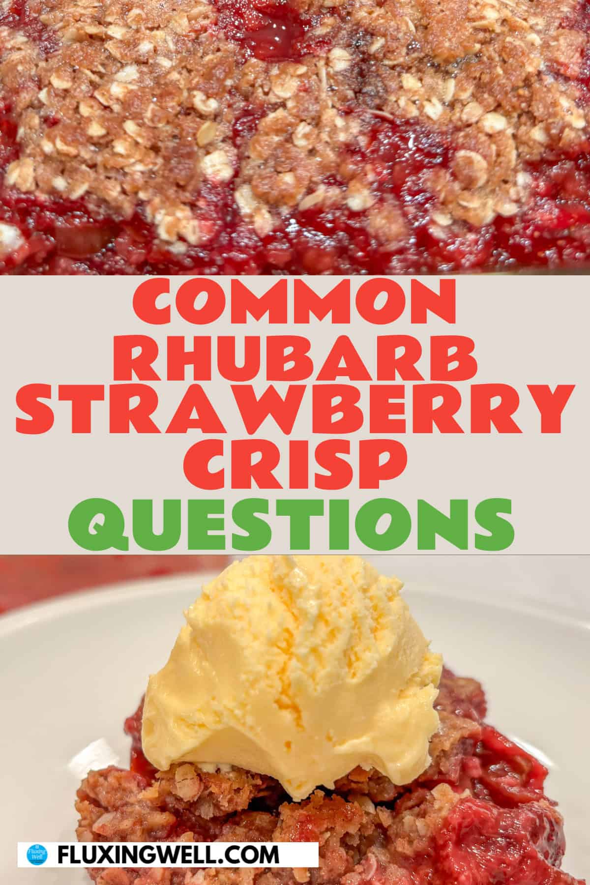 gluten free rhubarb strawberry crisp questions