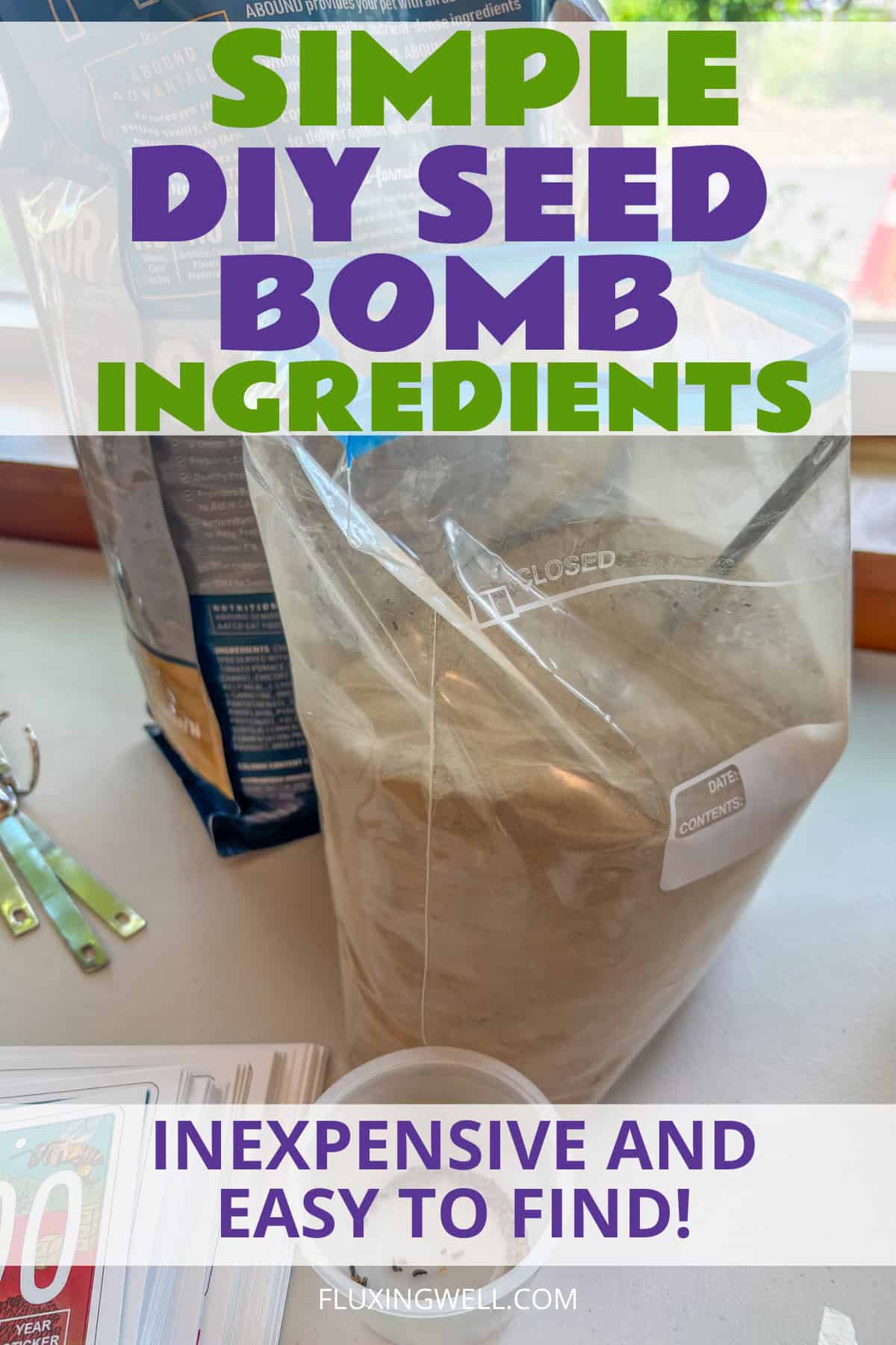 How to make DIY seed bombs simple ingredients