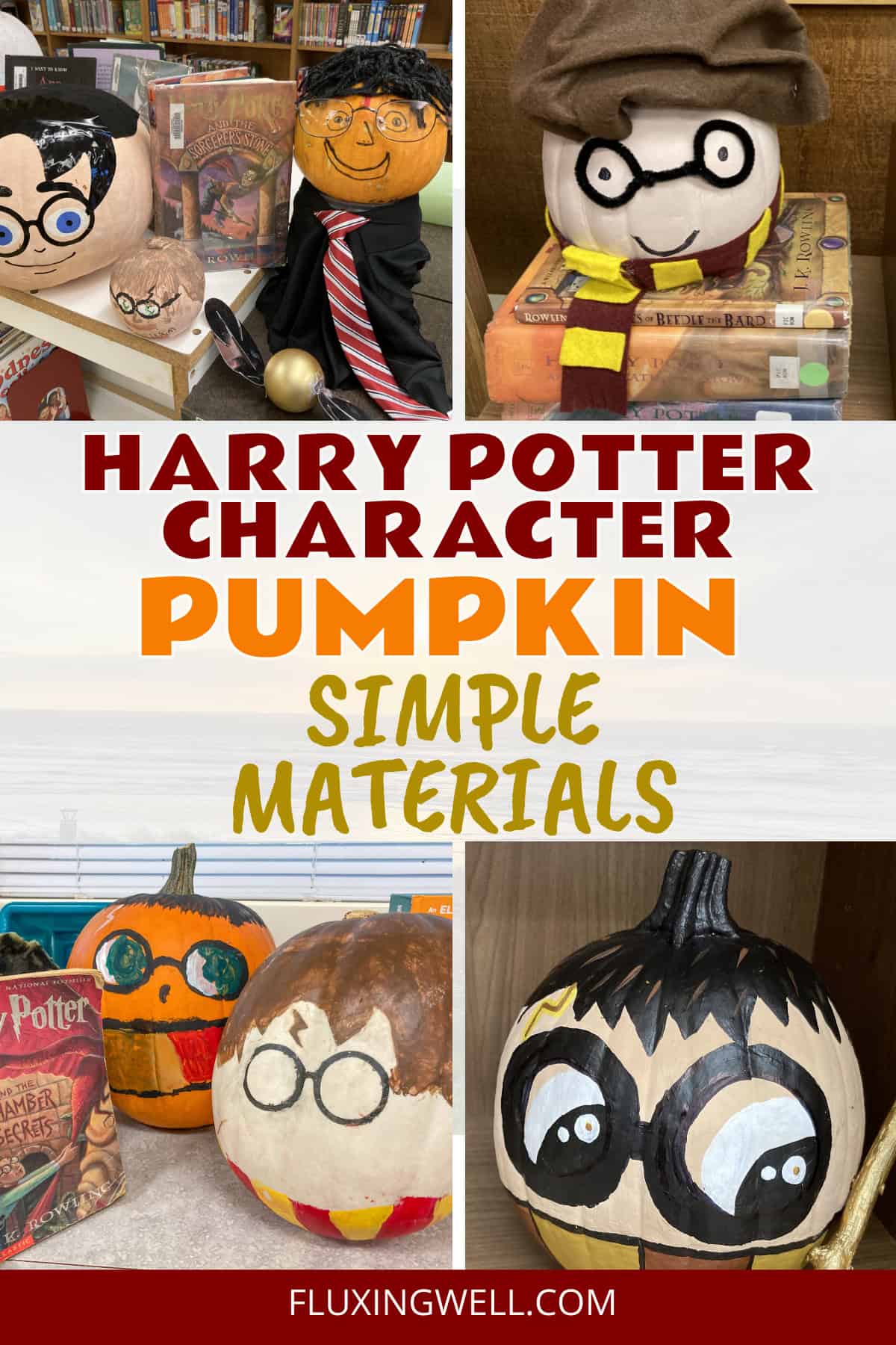 Harry Potter Book Character Pumpkin ideas