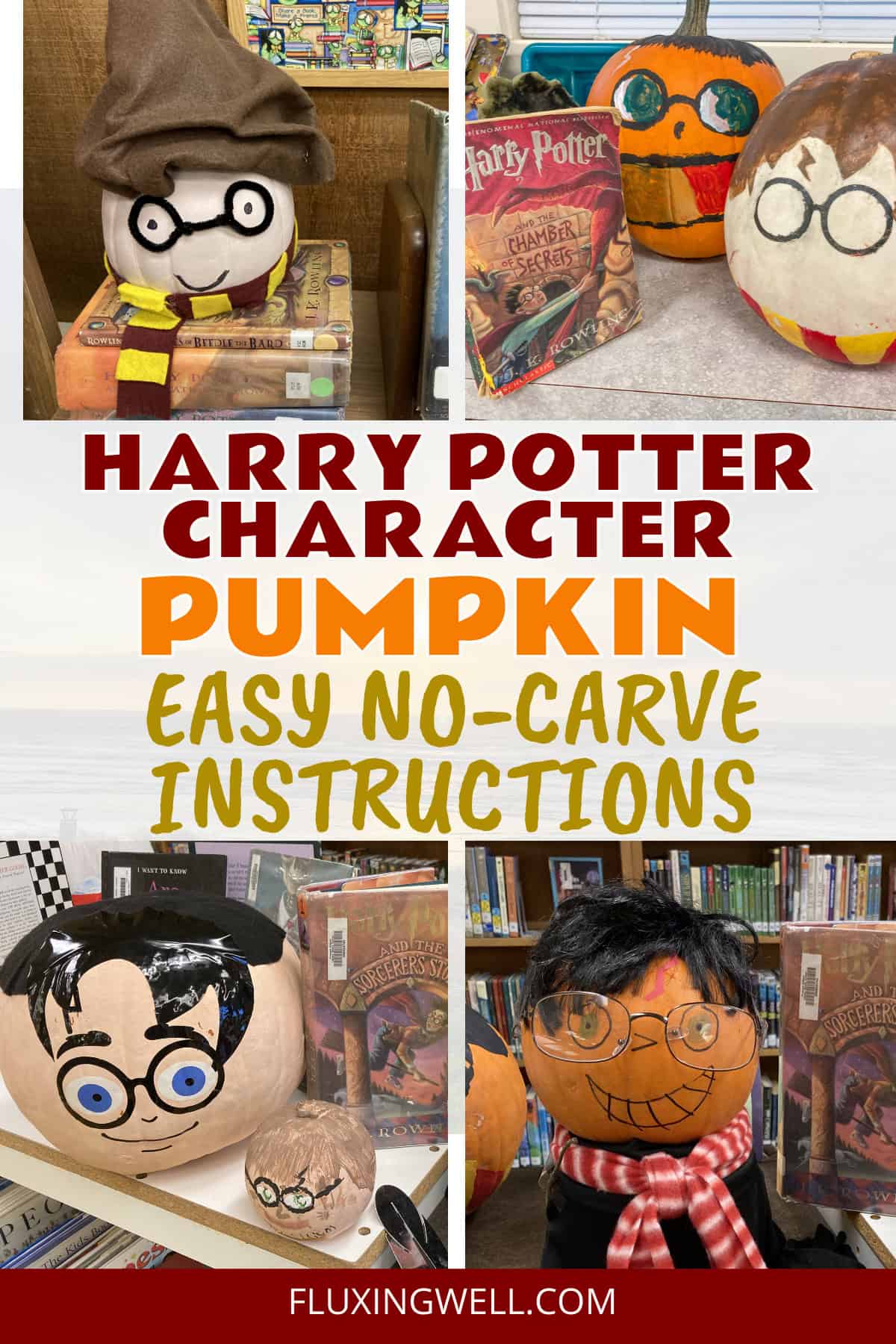 Harry Potter Book Character Pumpkin ideas