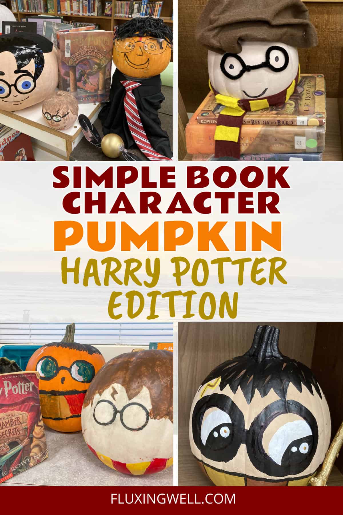 Harry Potter Book Character Pumpkin ideas