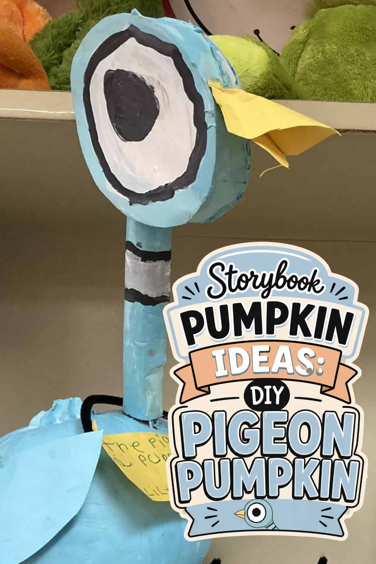 pigeon book character pumpkin tall
