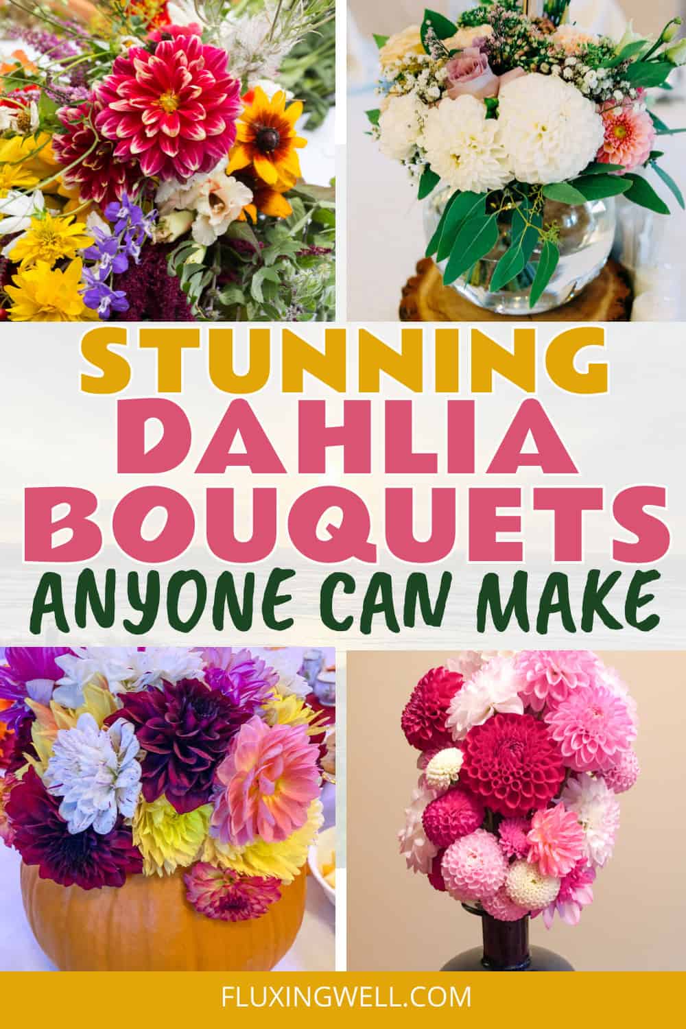dahlia bouquet ideas
