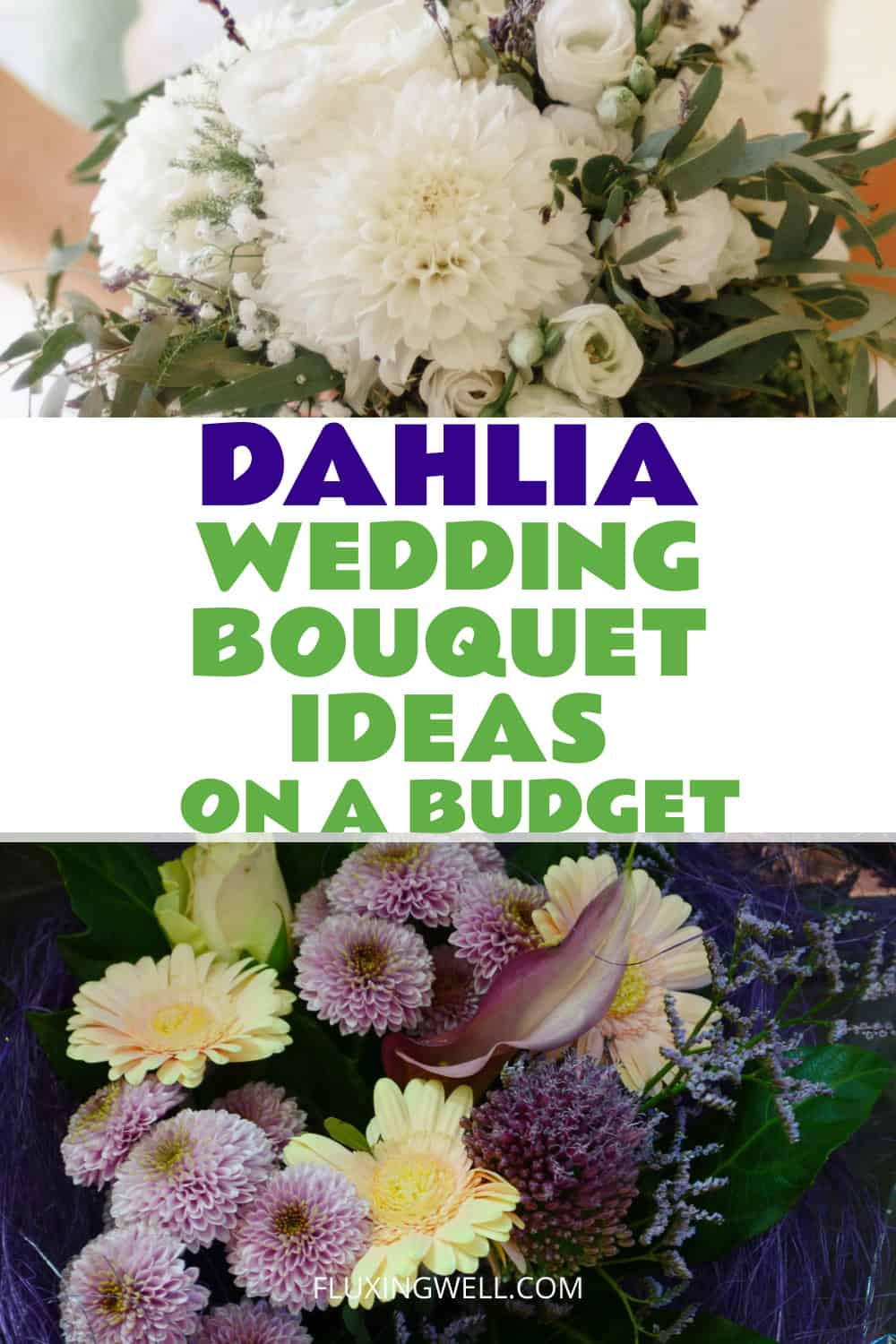 dahlia bouquet ideas weddings