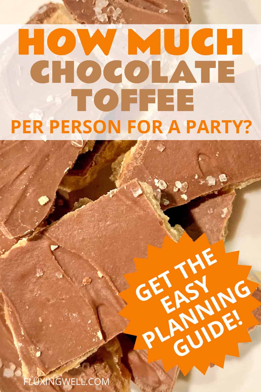 how many mini desserts per person chocolate toffee