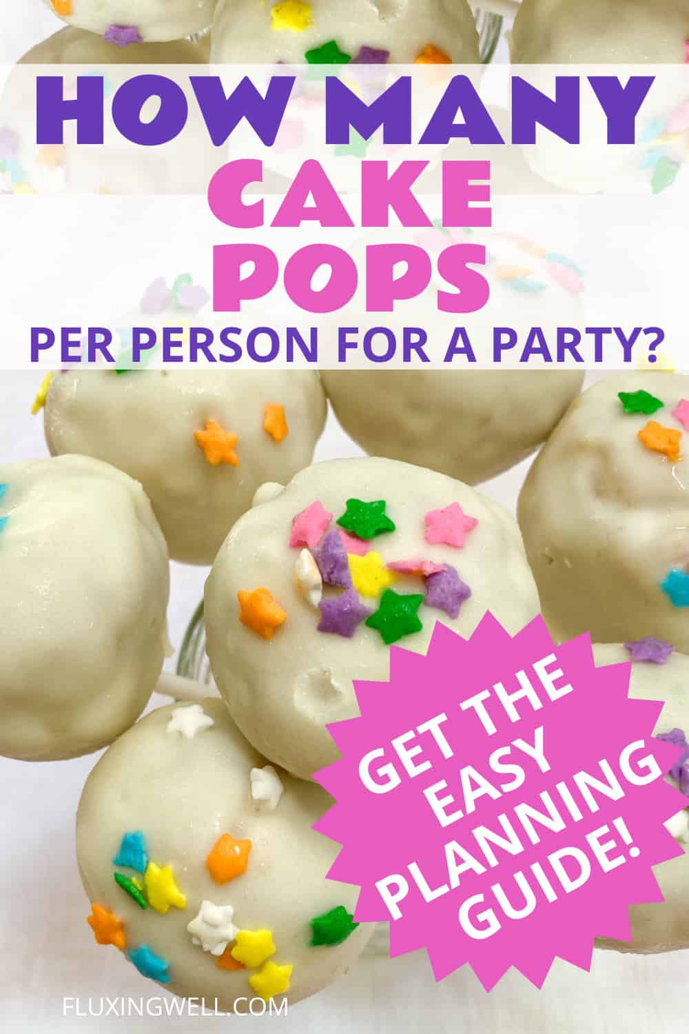 how many mini desserts per person cake pops