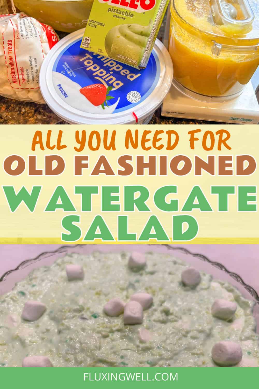 old fashioned watergate salad